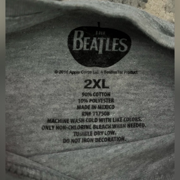 The Beatles T-shirt Men’s Size 2XL - Picture 3 of 4